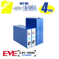 EU Stock EVE LF105 LiFePO4 3.2V 105Ah Battery Grade A Prismatic Cell Fast Delivery For Energy Storage System